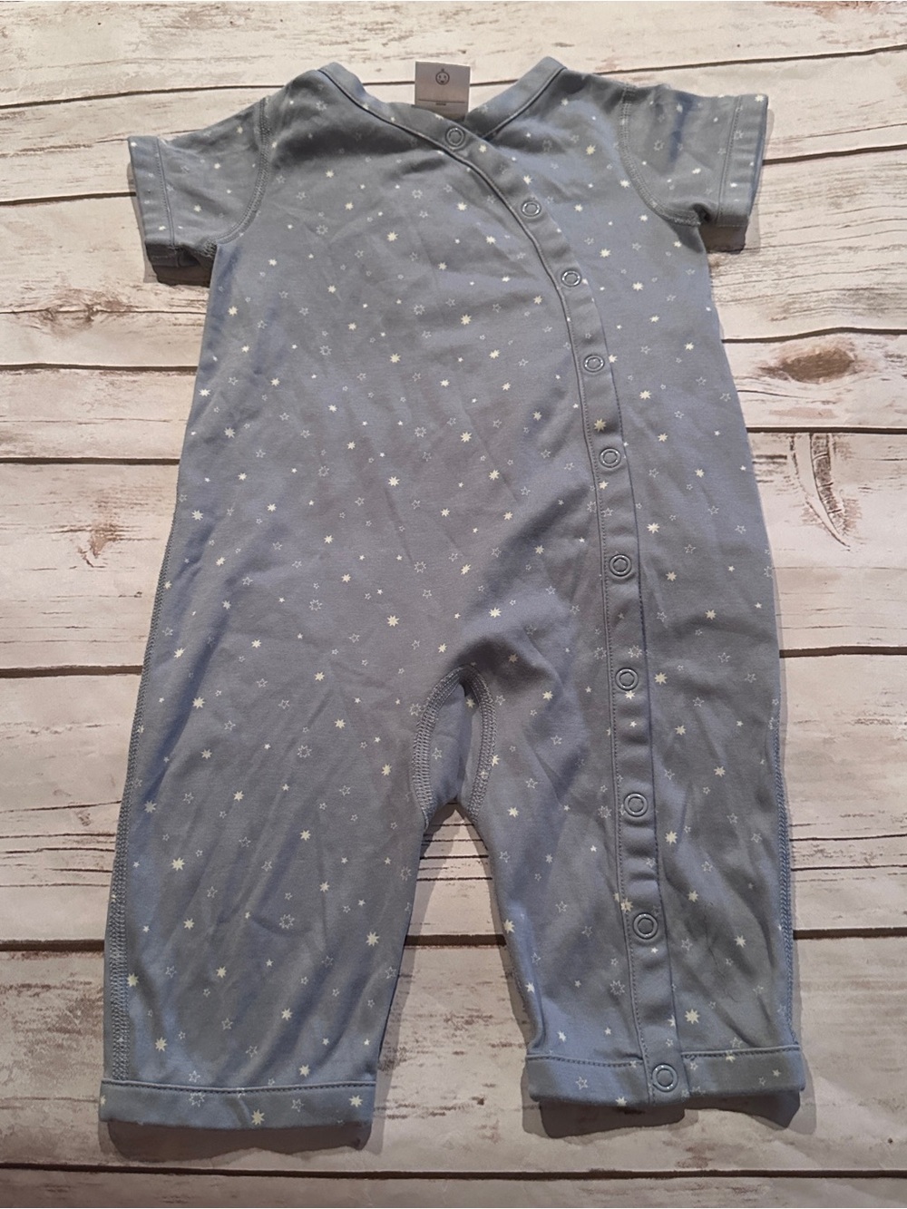 Hanna Andersson blue star romper